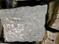 L. Kwiat 7/6/67, SOSA 1966-7-8, J+S. Chicago lakefront stone carvings, Rainbow Beach jetty. 2022 L. Kwiat 7/6/67, SOSA 1966-7-8, J+S. Chicago lakefront stone carvings, Rainbow Beach jetty. 2022