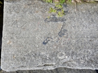 A.Z. Chicago lakefront stone carvings, Rainbow Beach. 2019