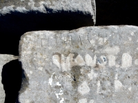 Mary. Chicago lakefront stone carvings, Rainbow Beach. 2019