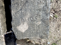 Duds. Chicago lakefront stone carvings, 75th Street and Rainbow Beach. 2019