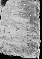 Autograph rock: B. Dubauskas, CAB, M, M. Smolik 1937, Gran 45 + Kay Squared, Jackie Clout, HI, Al A 69. Chicago lakefront stone carvings, Rainbow Beach North. 2019