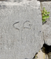 C.G. Chicago lakefront stone carvings, 75th Street and Rainbow Beach. 2019