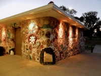 Rock display studio, Father Paul Dobberstein's Grotto of the Redemption, West Bend, Iowa, 1912-1954