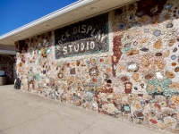 Rock display studio, Father Paul Dobberstein's Grotto of the Redemption, West Bend, Iowa, 1912-1954
