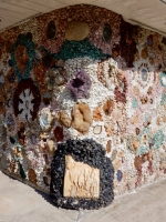 Rock display studio, Father Paul Dobberstein's Grotto of the Redemption, West Bend, Iowa, 1912-1954