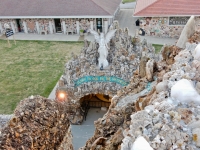 Stable in Bethlehem, Father Paul Dobberstein's Grotto of the Redemption, West Bend, Iowa, 1912-1954