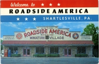 Cover of Roadside America brochure Cover of Roadside America brochure