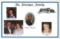 The Gieringer family page in Roadside America brochure The Gieringer family page in Roadside America brochure