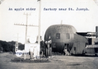 Apple cider factory near St. Joseph,  snapshot