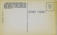 Color view of Monument of States, Kissimmee, Florida, postcard-verso Color view of Monument of States, Kissimmee, Florida, postcard-verso