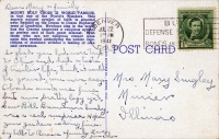 Color view of Mount of the Holy Cross, Colorado, postcard-verso Color view of Mount of the Holy Cross, Colorado, postcard-verso