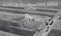 Haines The Shoe Wizard Shoe House, York, Pennsylvania, postcard Haines The Shoe Wizard Shoe House, York, Pennsylvania, postcard