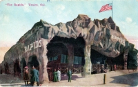 Color view of The Rapids water ride, Venice, California, postcard Color view of The Rapids water ride, Venice, California, postcard