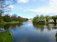 View of the Palace on the Isle, Łazienki Park, Warsaw