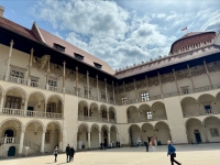 Wawel Castle courtyard, Krakow
