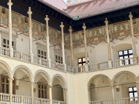 Wawel Castle courtyard, Krakow