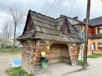 Folky bus stop, Chochołów, Poland