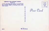 Rockome Gardens postcard-verso Rockome Gardens postcard-verso