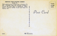 Rockome Gardens postcard-verso Rockome Gardens postcard-verso