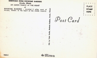 Rockome Gardens postcard-verso Rockome Gardens postcard-verso