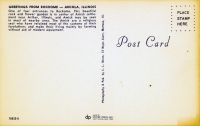 Rockome Gardens postcard-verso Rockome Gardens postcard-verso