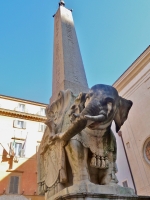 Bernini elephant, Rome