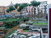 Excavation at Largo di Torre Argentina