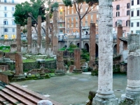 Old temples at Largo di Torre Argentina