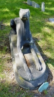 Rosehill grave site dog: E.H. Stein, 1827-1871 Rosehill grave site dog: E.H. Stein, 1827-1871