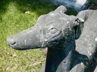 Rosehill grave site dog: E.H. Stein, 1827-1871 Rosehill grave site dog: E.H. Stein, 1827-1871