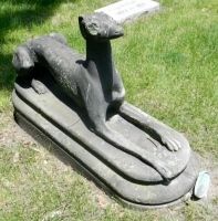 Rosehill grave site dog: E.H. Stein, 1827-1871 Rosehill grave site dog: E.H. Stein, 1827-1871