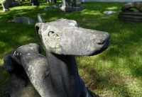 Rosehill grave site dog: E.H. Stein, 1827-1871 Rosehill grave site dog: E.H. Stein, 1827-1871
