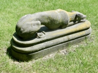 Rosehill grave site dog: E.H. Stein, 1827-1871 Rosehill grave site dog: E.H. Stein, 1827-1871