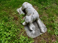 Rosehill dog grave marker Rosehill dog grave marker