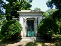 Rosehill mausoleum: Sophy Stein, 1855-1952 and Maxwell Stein, 1847-1933