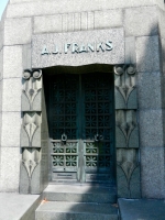 Rosehill mausoleum: A.J. Franks (1870-1945)