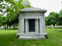 Rosehill mausoleum: Ferdinand Siegel, 1848-1928