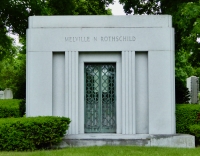 Rosehill mausoleum: Melville N. Rothschild, 1886-1941