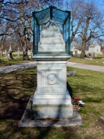 Rosehill grave: Frances Pearce Stone and her infant daughter