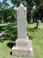 Rosehill grave: Four children of John and Minnie Kassing Rosehill grave: Four children of John and Minnie Kassing