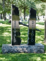 Rosehill grave marker: Larry Seewald (1947-1990) and Michael DiPaolo (1954-1993)