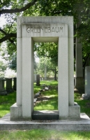 Rosehill grave marker: Henry and Helen Greenbaum, 1931