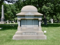 Rosehill grave marker: J.W.J. Culton (1819-1898)