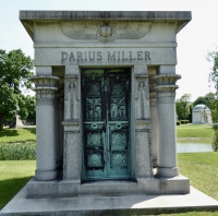 Rosehill mausoleum: Darius Miller, 1859-1914