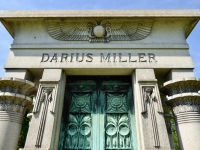 Rosehill mausoleum: Darius Miller, 1859-1914