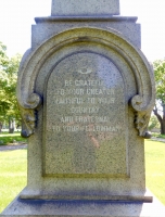 Rosehill memorial: 1929 Odd Fellows Monument