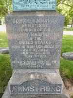 Rosehill memorial: George Armstrong (1822-1871)