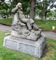 Rosehill tomb: Leonard Volk (1828-1895) Rosehill tomb: Leonard Volk (1828-1895)