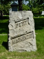 Rosehill gravestone: Henry Mackenzie, 1837-1892 Rosehill gravestone: Henry Mackenzie, 1837-1892