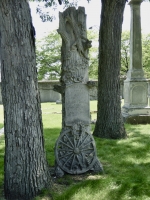 Rosehill grave site: George W. (1829-1885) and Elizabeth (1839-1904) Bohanon